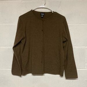 Eileen Fisher Brown Cardigan